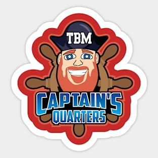 Captain's Quarters Sticker